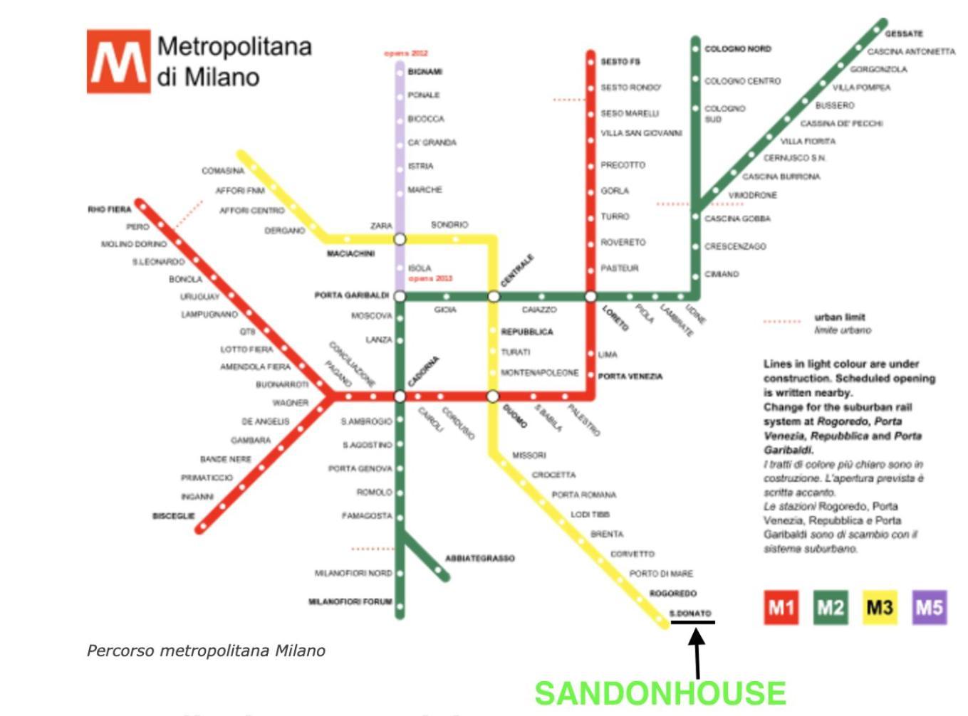 Sandonhouse Milano San Donato Milanese Buitenkant foto